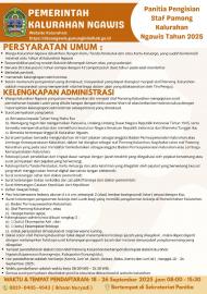 PENJARINGAN DAN PENYARINGAN STAF PAMONG KALURAHAN NGAWIS TAHUN 2025